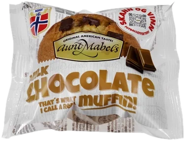 Muffins Milk Chocolate 95g Aunt Mabels