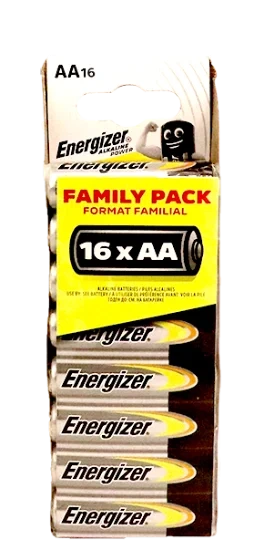 Energizer Batteri AA 16pk