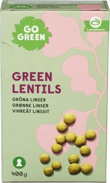 GoGreen Grønne Linser 400g