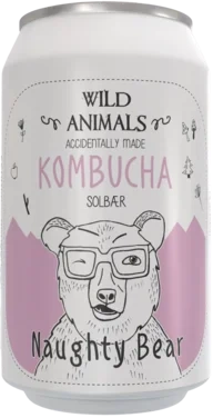 Wild Animals Kombucha Naughty Bear 0,33l bx Senja Roasters