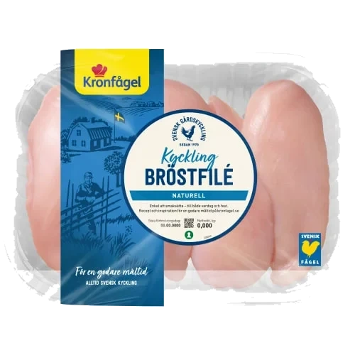 Kycklingfilé Färsk ca 925g Kronfågel