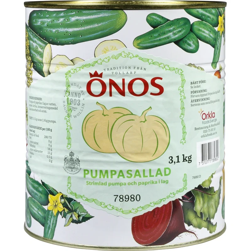 Pumpasallad strimlad