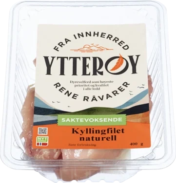 Kyllingfilet Naturell 400g
