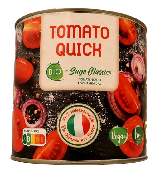 Bio Tomatsaus Classico 2,5kg