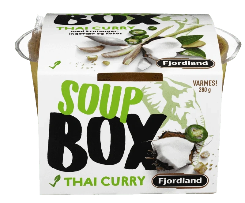Fjordland Box Thai Curry Soup 280g