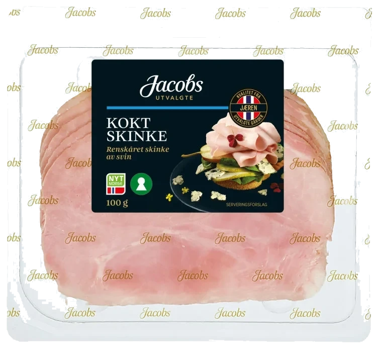 Kokt Skinke 100g Jacobs Utvalgte