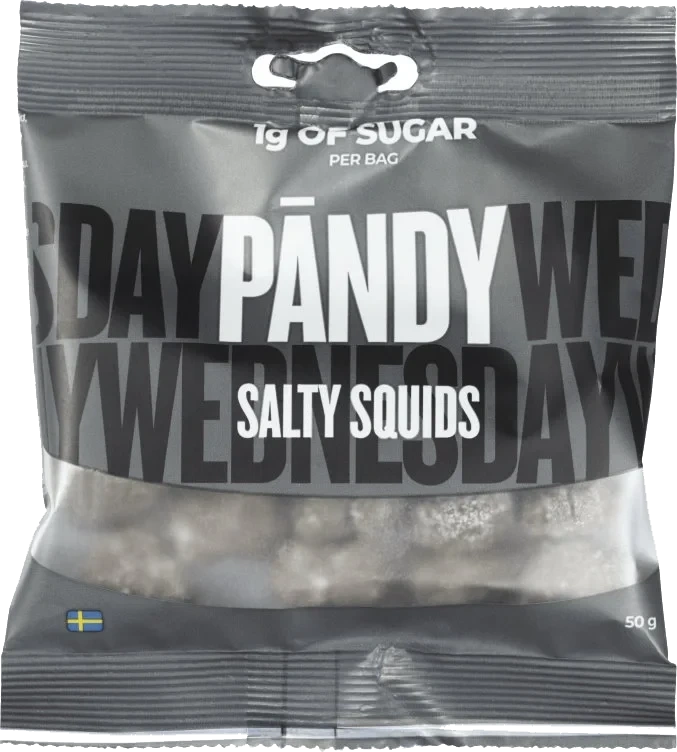 Candy Salty Squids 50g Pändy