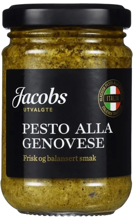 Pesto Alla Genovese 130g Jacobs Utvalgte