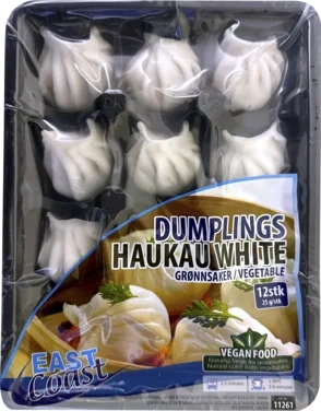 Dumplings Grønnsaker Haukau (white)