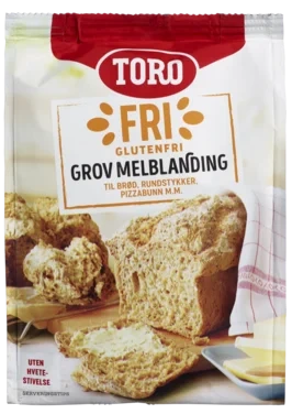 Melblanding Grov Gluten Fri 415g Toro