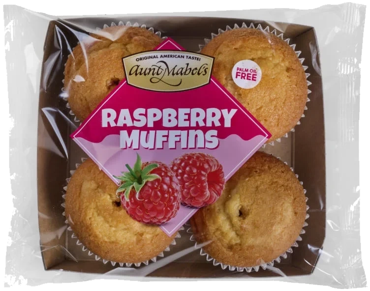 Muffins Raspberry 280g Aunt Mabels