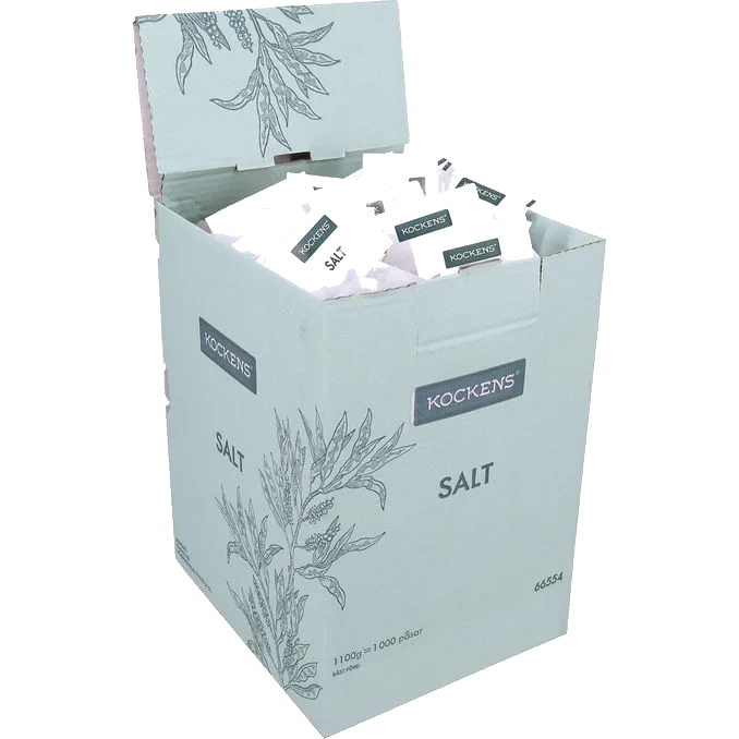 Salt Portionspåsar 1000-pack