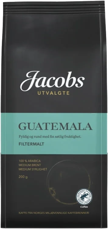 Guatemala Filtermalt 200g Jacobs Utvalgte