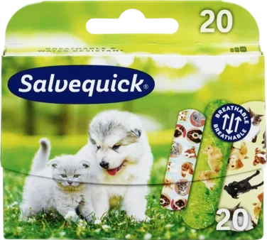 Salvequick Animals 20stk