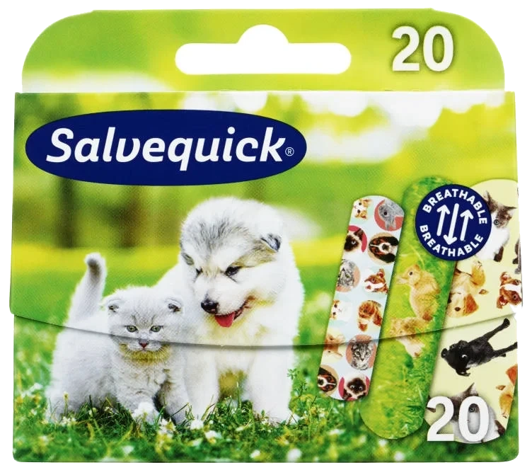 Plaster Animals 20stk Salvequick