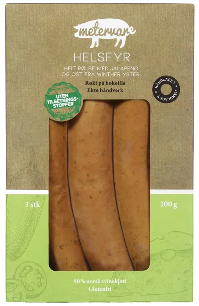 Helsfyr jalapenopølse