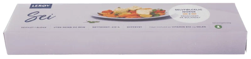 Lerøy Sei i Blokk 410g