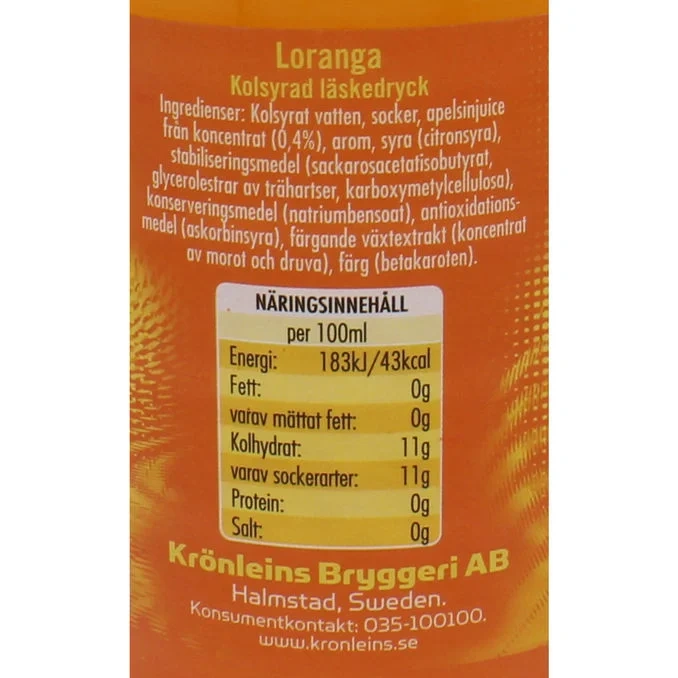 Läsk Loranga