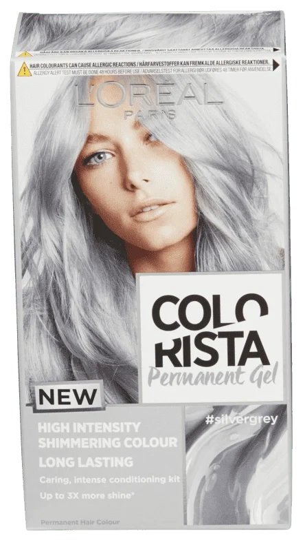 Colorista Permanent Gel Silvergrey