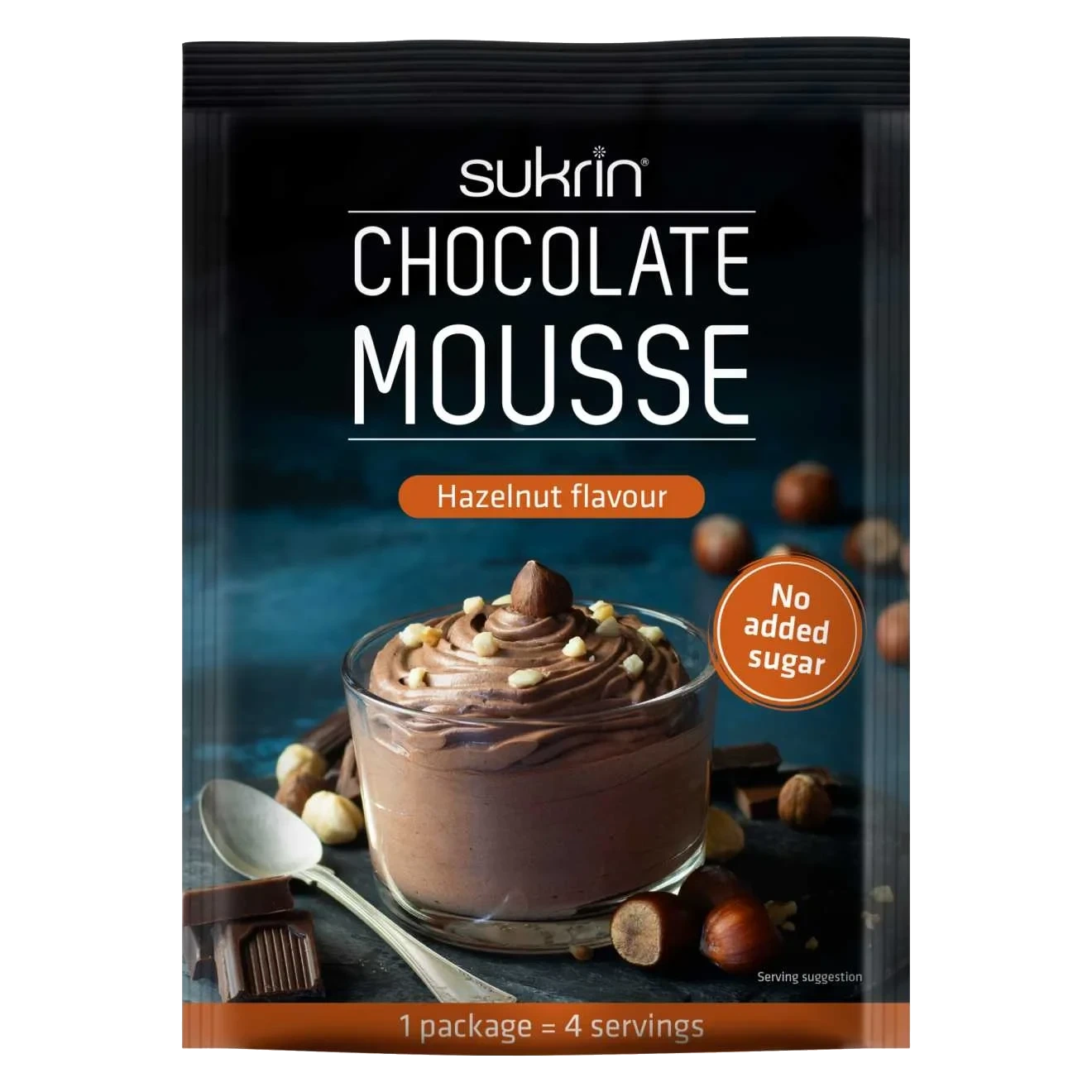 Sukrin Chocolate Mousse Hazelnut flavour