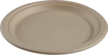Tallerken Fiber Abena Gastro 23cm Natur Bagasse
