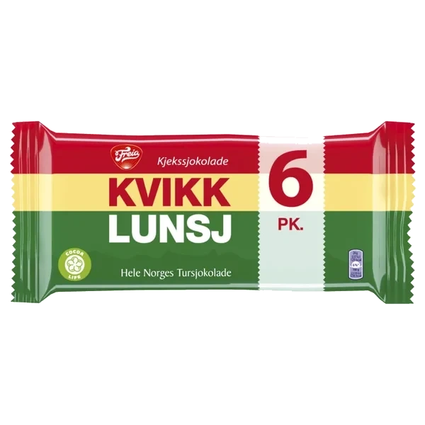Kvikk Lunsj 6x47g Freia