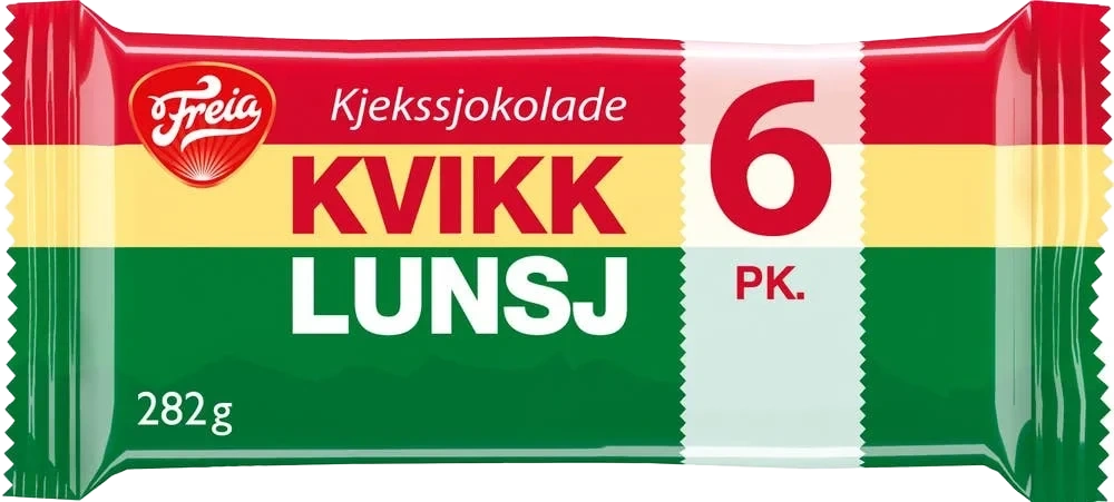 Kvikk Lunsj 6x47g Freia