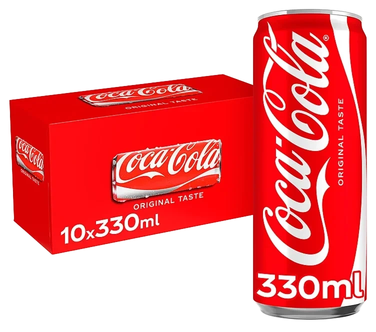 Coca-Cola 0,33lx10 boks Sleek