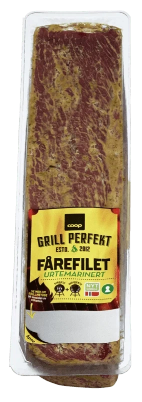 Coop Grill Perfekt Urtemarinert Fårefilet ca 500g