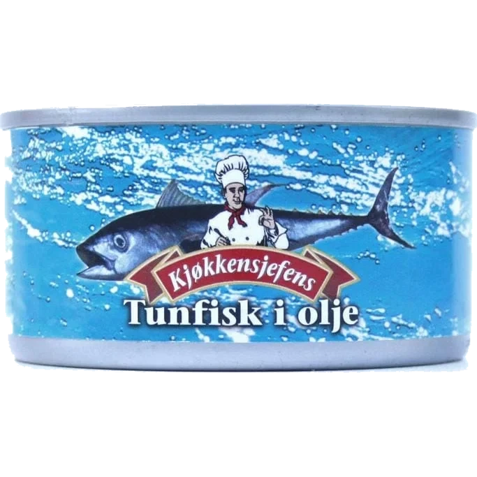 Tunfisk i Olje 185g Kjøkkensjefens