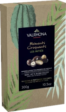 Gaveekse Drasjerte Mandel og Hasselnøtt med Mørk Melk Blond Sjokolade 300g Valrhona