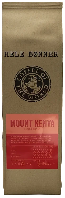 Cotw Mount Kenya 700g Hel Kaffe