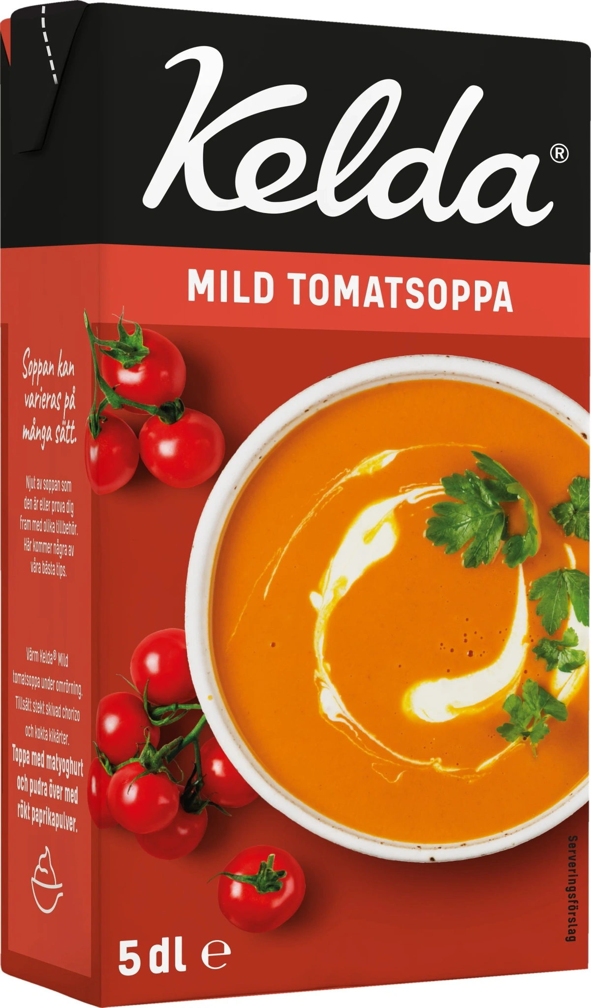 Mild tomatsoppa 5 dl