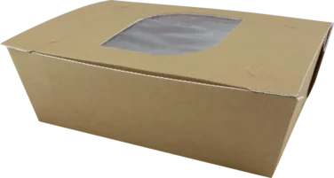Matbeger 1000ml Lokk m/vindu