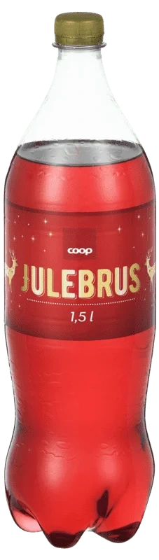 Julebrus Rød med Sukker 1,5