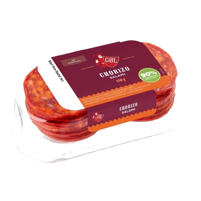 Salami Chorizo skivad 150g Göl Pölser