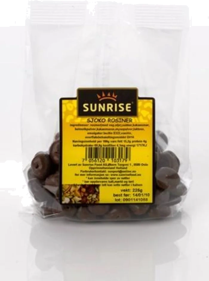 Sjokorosiner 170g