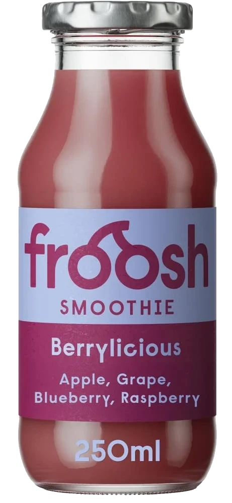 Froosh Blåbær&bringebær 250ml
