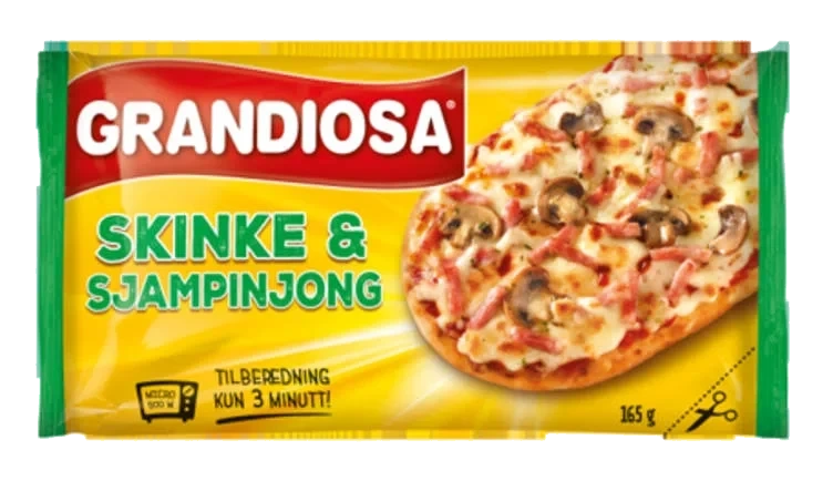 Grandiosa Pizzaslice Skinke 165g