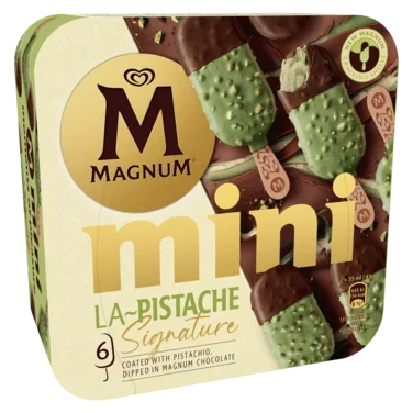 Magnum Småis La Pistache 6x55ml