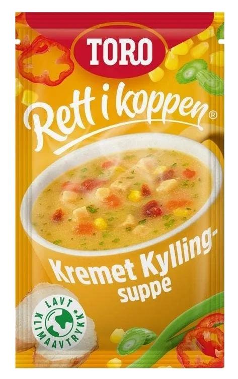 Kremet kyllingsuppe
