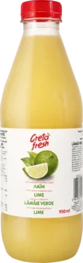 Limejuice 100% Fryst 950ml Creta Fresh