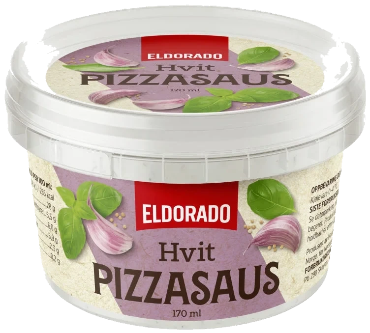 Pizzasaus Hvit 170ml Eldorado
