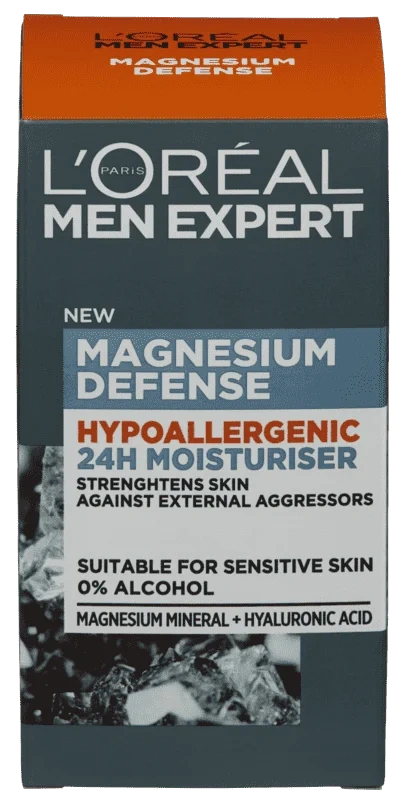Men Expert Magnesium Defence Face Moisturizer 50ml