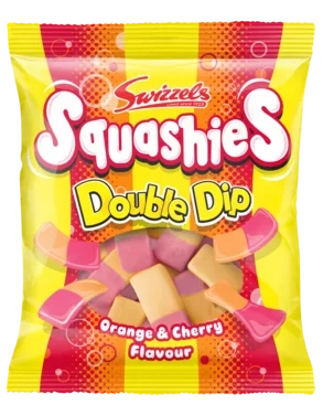 Squashies 140 g double dip