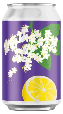 Fruktsmekk Hylleblomst&Sitron 0,33l boks