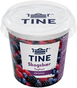 Yoghurt Skogsbær 180g Tine