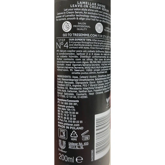 Leave-In Serum Lamellar Shine