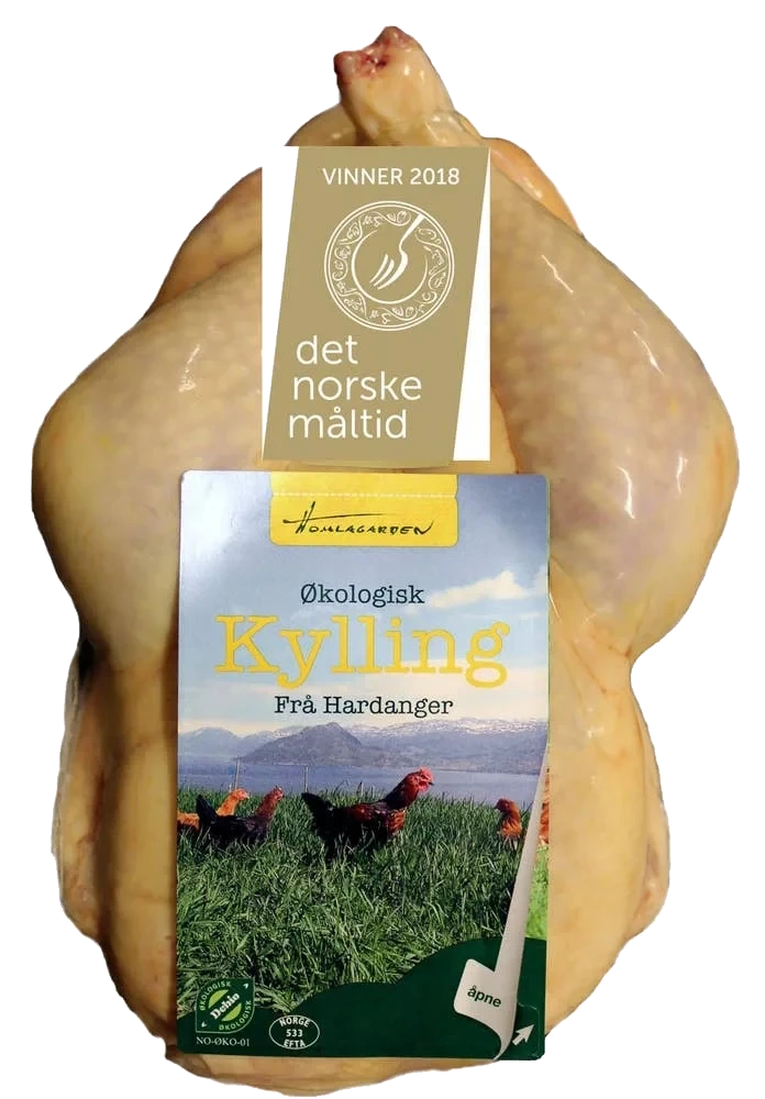 Økologisk hel kylling