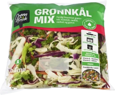 Grønnkål Mix 300g Grønn&Frisk